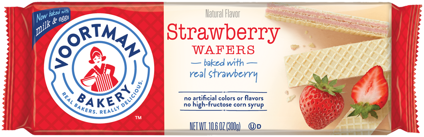 Wafers Maxi, Strawberry, Baby Snacks