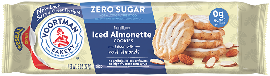 Zero Sugar Almonette package