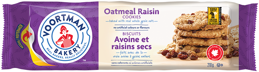 Avoine et Raisins emballage