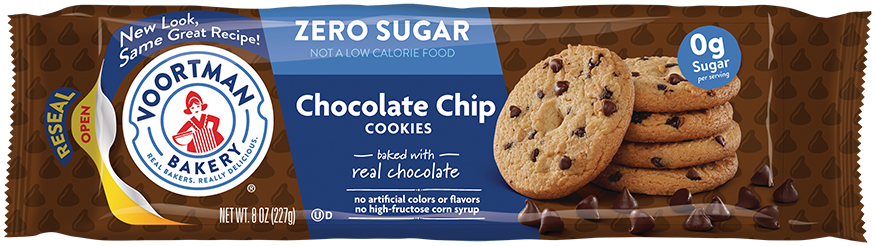 Zero Sugar Chocolate Chip package