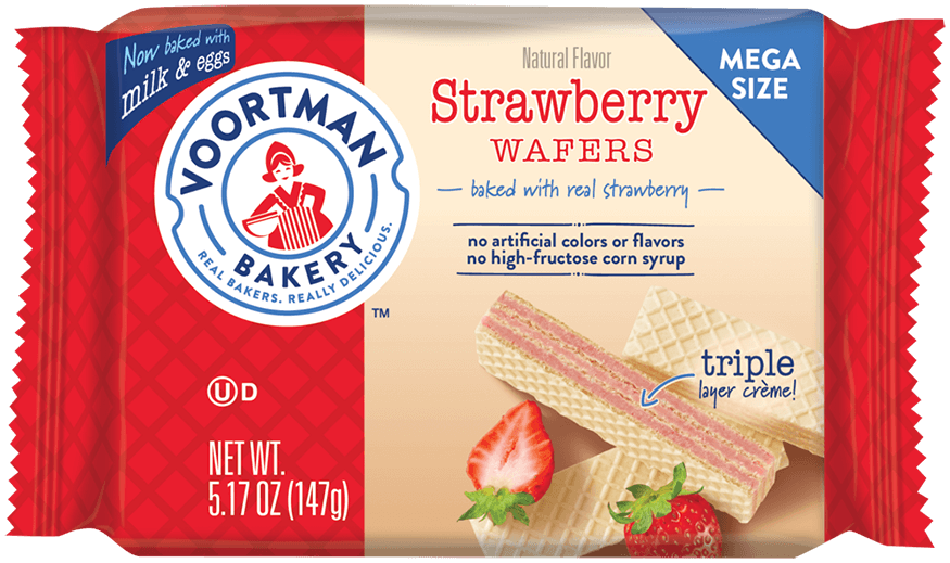 Strawberry Wafers – Mega Size package