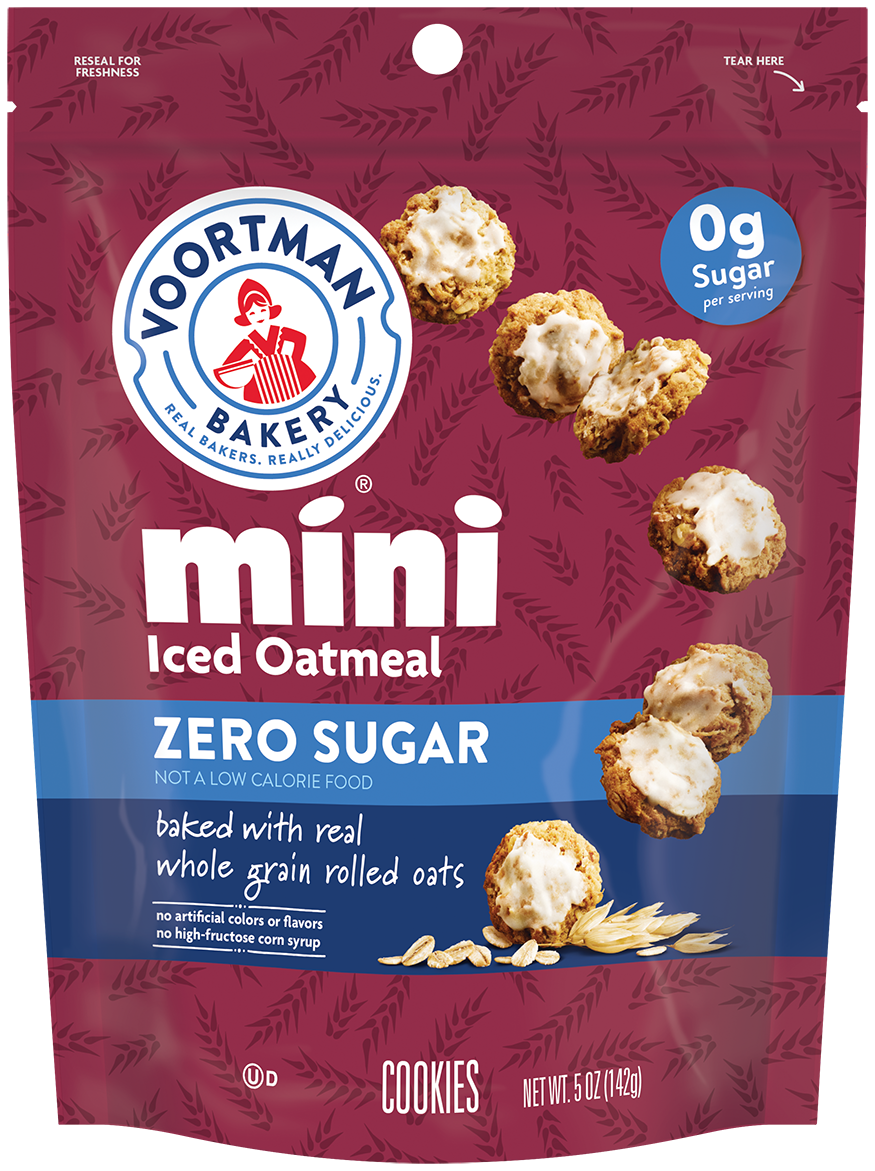 Zero Sugar Mini Iced Oatmeal package