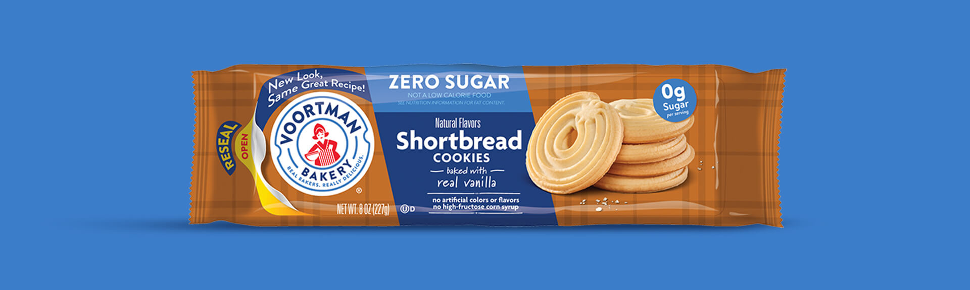 Zero Sugar Shortbread Cookies