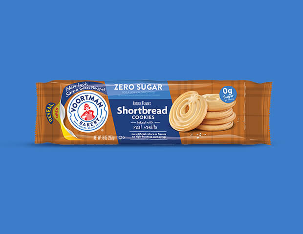 Zero Sugar Shortbread Cookies