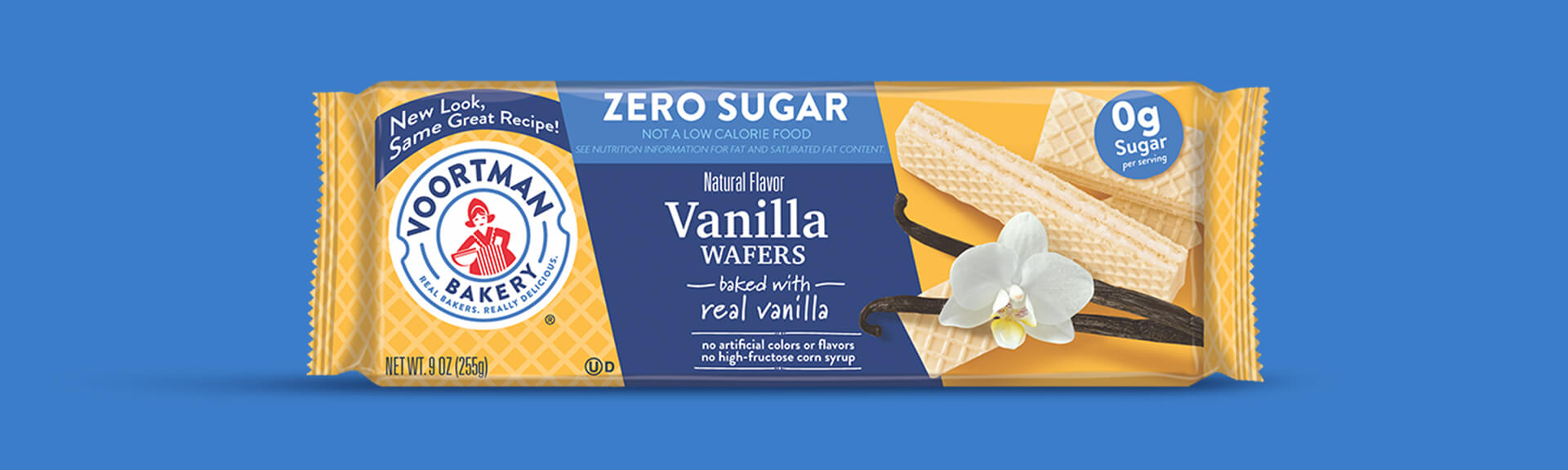 Zero Sugar Vanilla wafers